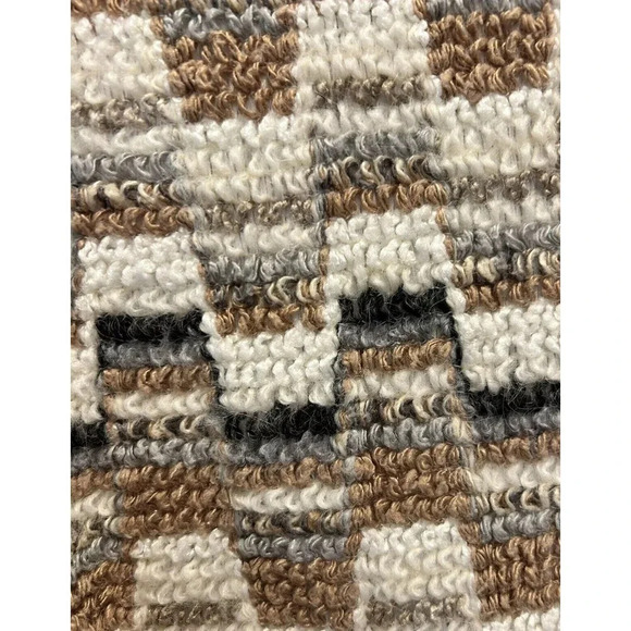 Donnkenny Jacket Women’s 12 Gray Beige Wool Blend Boucle Lined DK Gold - Picture 8 of 11